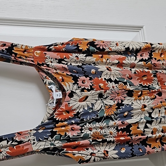 Warehouse Button Floral Frill Midi Dress in UK 10/US 6 ASOS - Picture 7 of 7